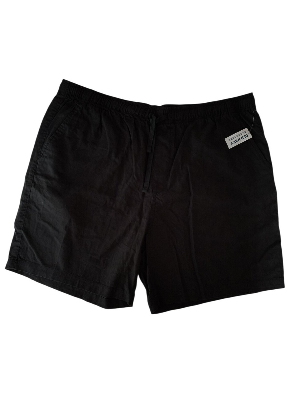 NWT Old Navy Linen Blend Pull On Athletic Drawstring Shorts Size XL